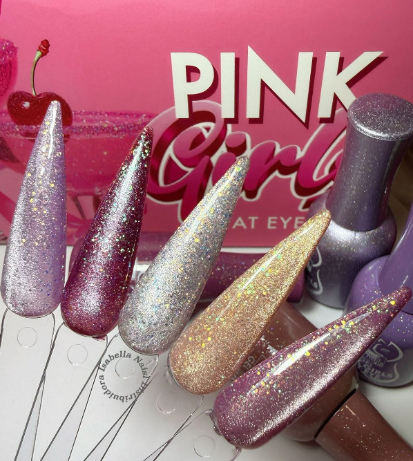 COLECCION PINK GIRL CAT EYE FANTASY NAILS